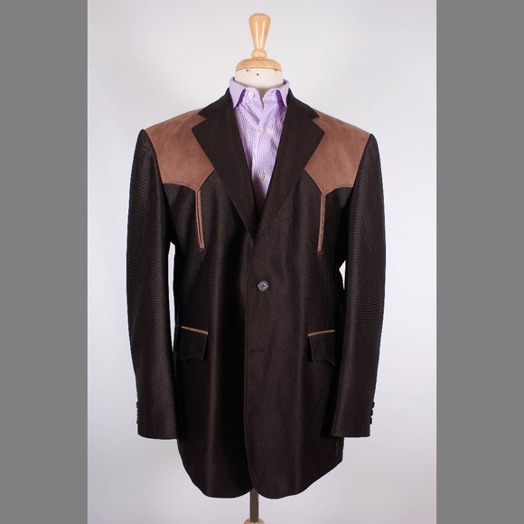 Laredo Other - Laredo 46R Brown Sport Coat Y419